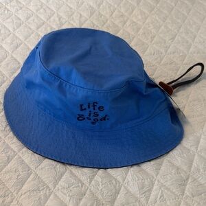 Life Is Good Blue Bucket Hat
